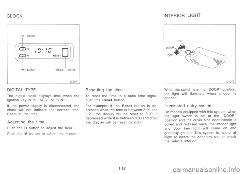 NISSAN 300ZX 1991 Owners Manual NISSAN 300ZX 1991 Owners Manual