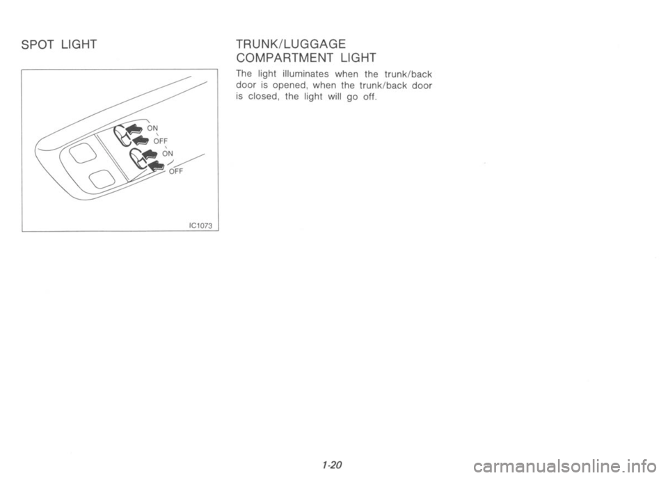 NISSAN 300ZX 1991 Owners Manual NISSAN 300ZX 1991 Owners Manual