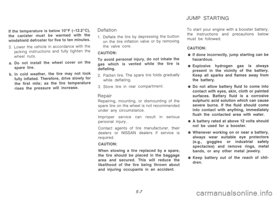 NISSAN 300ZX 1991 Owners Manual NISSAN 300ZX 1991 Owners Manual