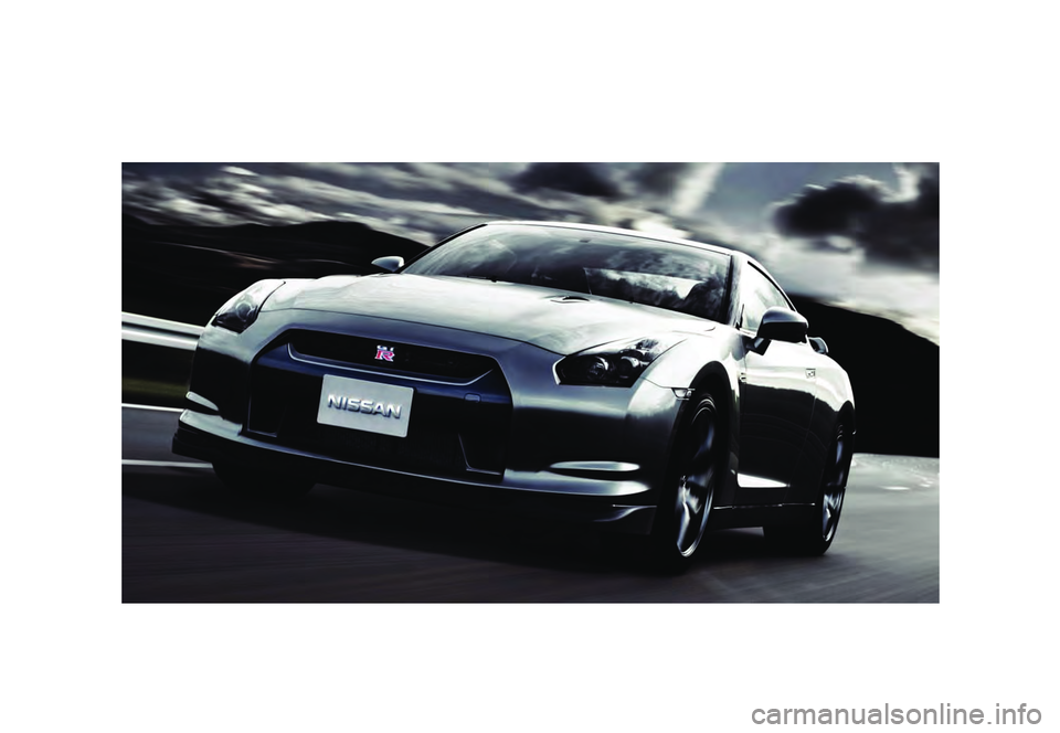 NISSAN GT-R 2011  Owners Manual Black plate (5,1)
Model "R35-N" EDITED: 2009/ 10/ 30 