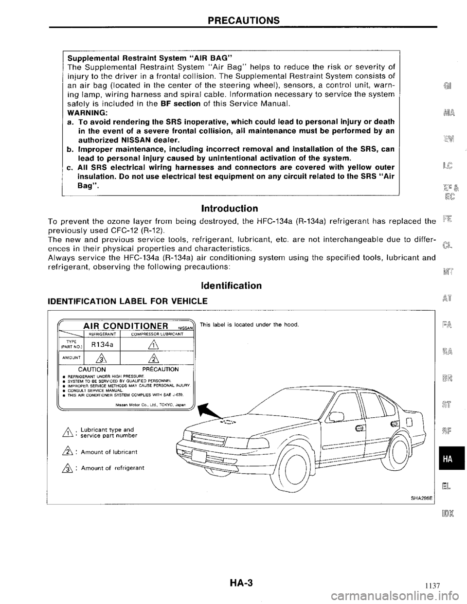 nissan maxima a32 руководство