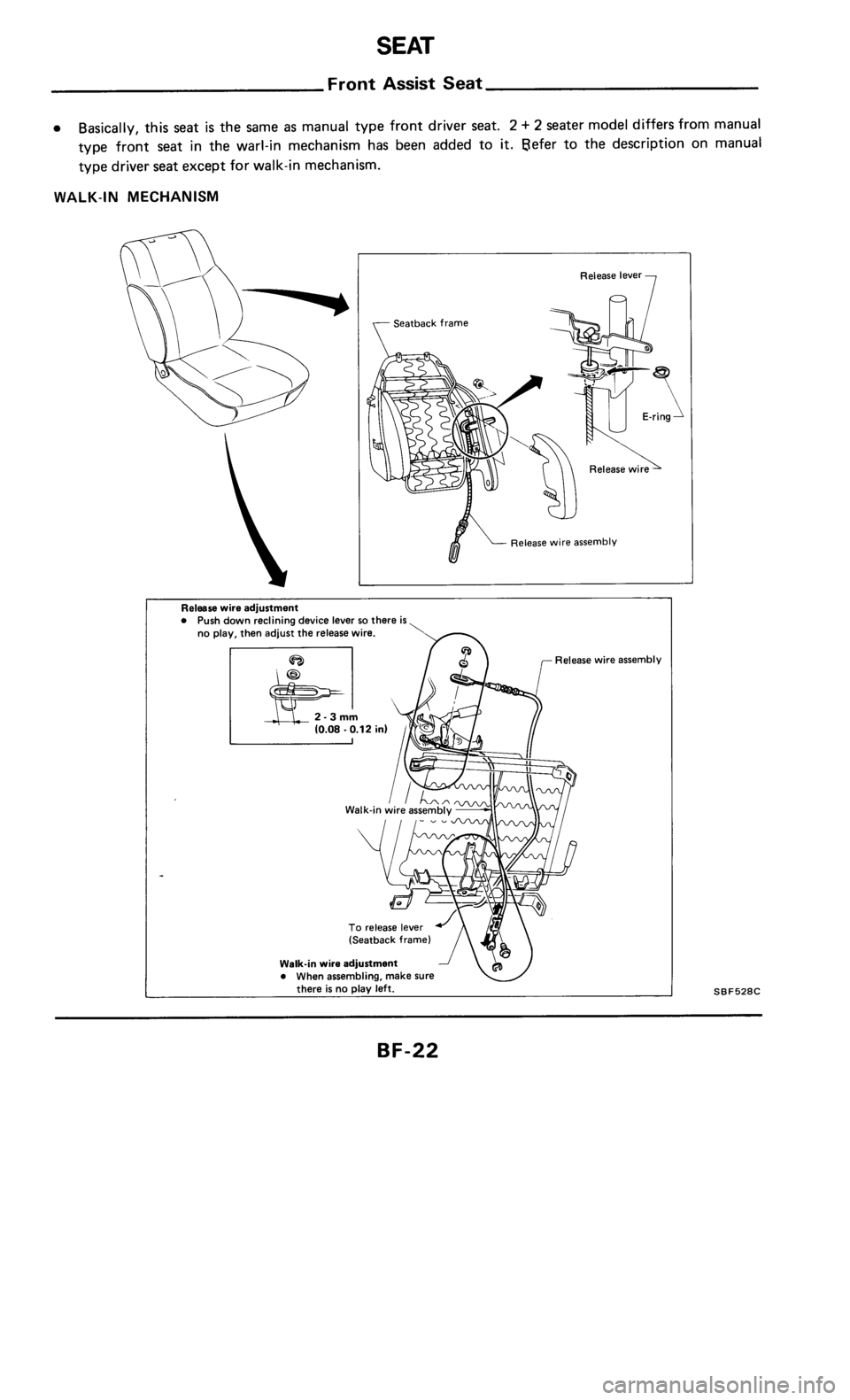 NISSAN 300ZX 1986 Z31 Body Owners Manual 