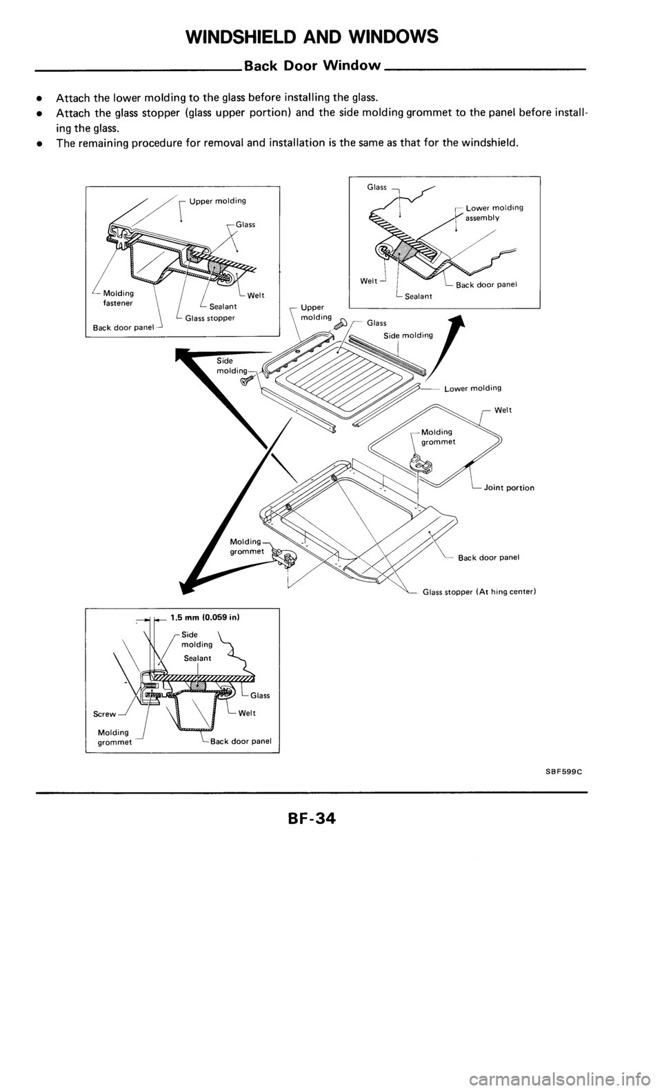 NISSAN 300ZX 1986 Z31 Body Owners Guide 