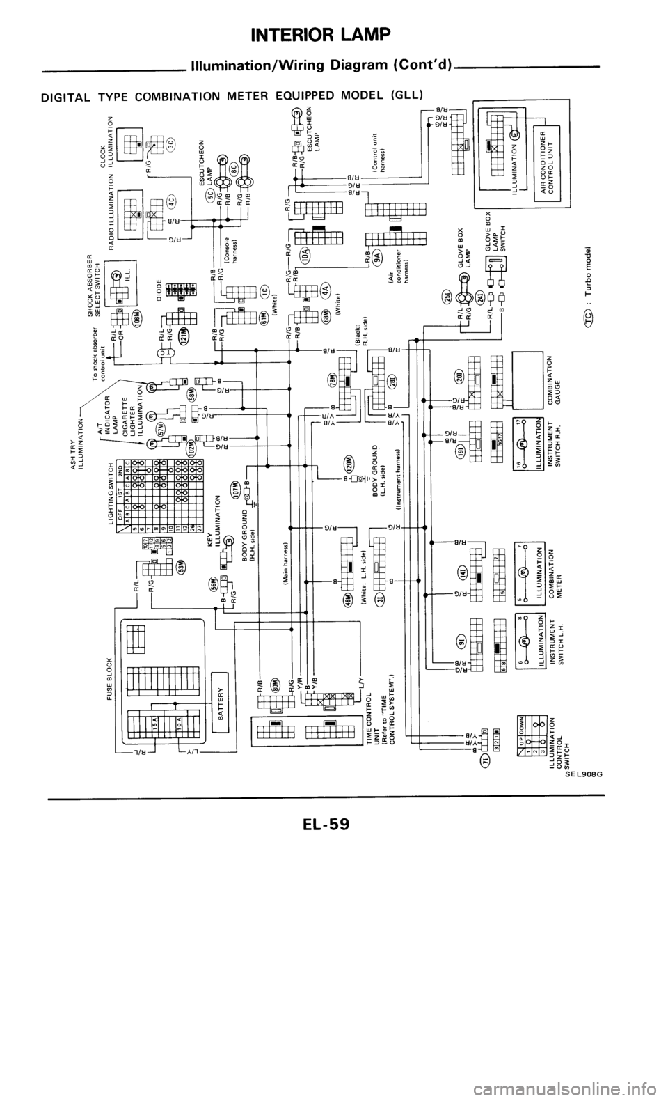 NISSAN 300ZX 1985 Z31 Electrical System Repair Manual 