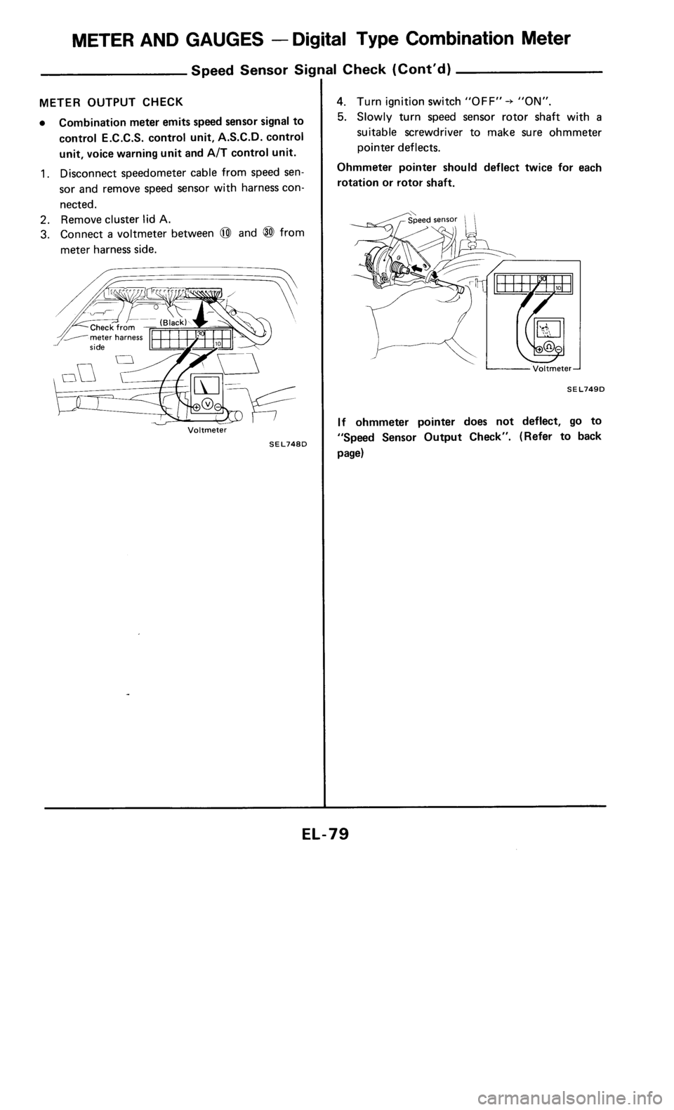 NISSAN 300ZX 1985 Z31 Electrical System Manual PDF 