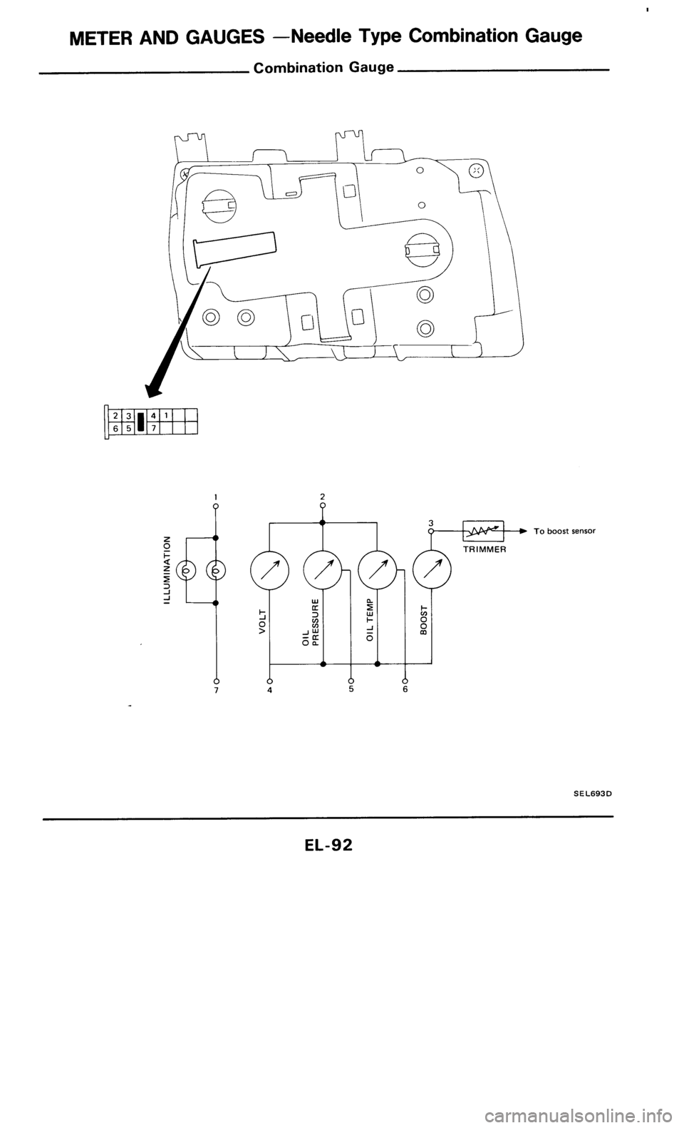 NISSAN 300ZX 1985 Z31 Electrical System Owners Manual 