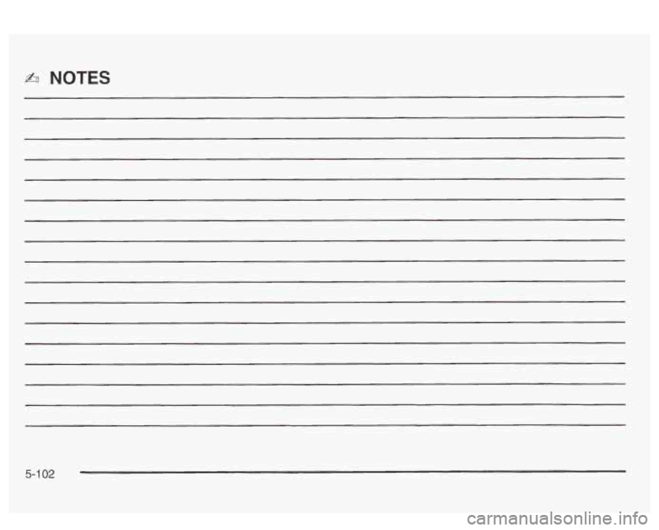 PONTIAC BONNEVILLE 2003  Owners Manual 6 NOTES 
5- 1 02  
