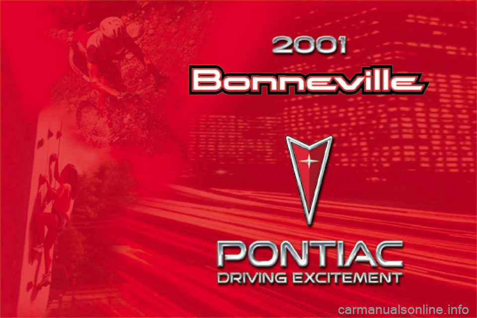 PONTIAC BONNEVILLE 2001  Owners Manual 