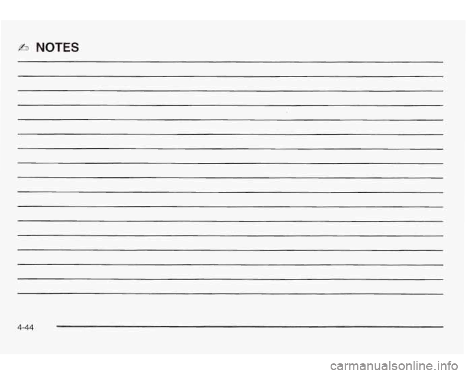 PONTIAC GRAND AM 2003 Owners Manual &I NOTES
4-44 PONTIAC GRAND AM 2003 Owners Manual &I NOTES
4-44
