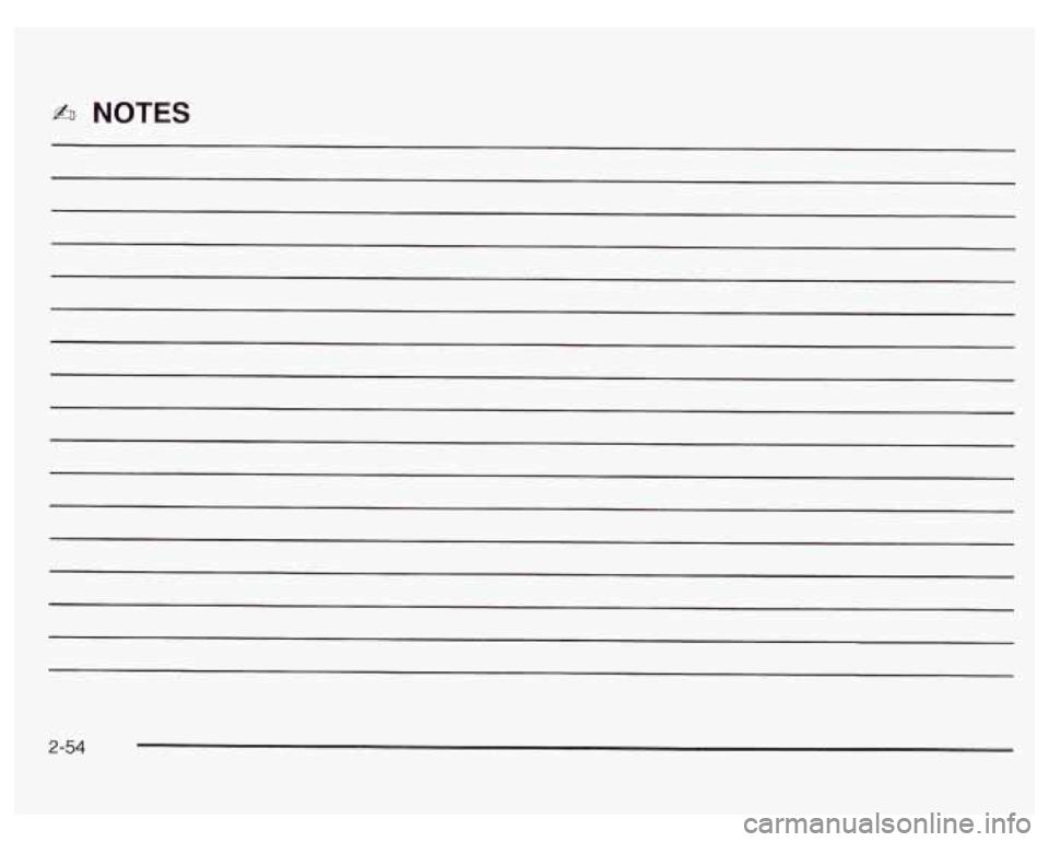PONTIAC GRAND PRIX 2003  Owners Manual & NOTES 
2-54  