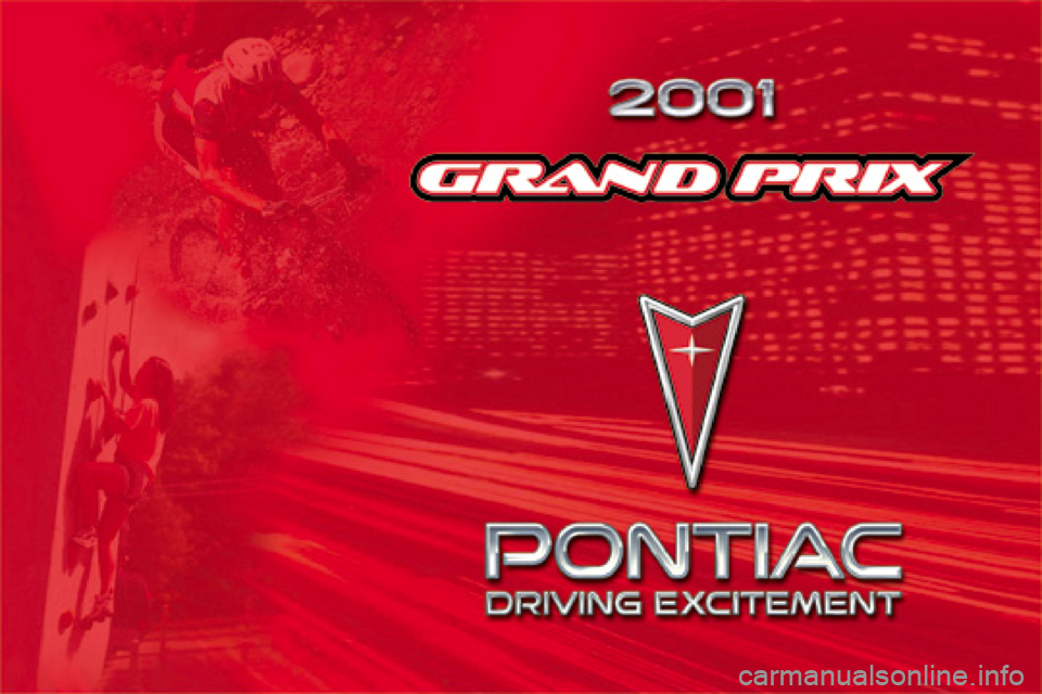 PONTIAC GRAND PRIX 2001  Owners Manual 