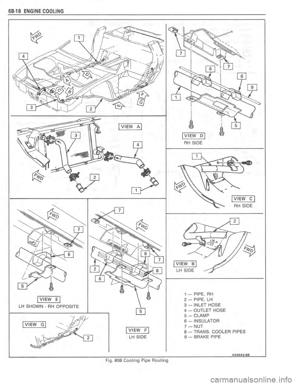 PONTIAC FIERO 1987  Service Repair Manual 