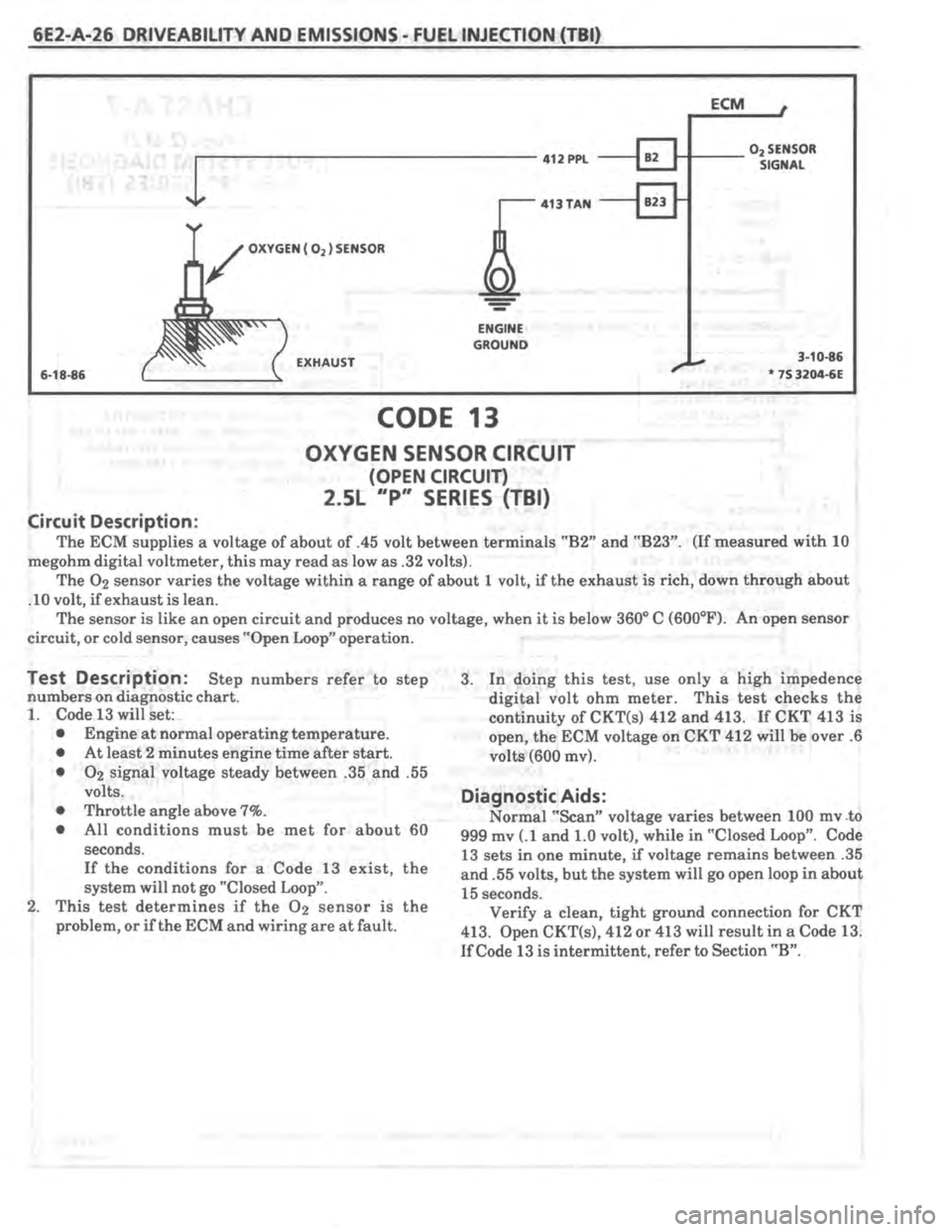 PONTIAC FIERO 1987 Service Repair Manual PONTIAC FIERO 1987 Service Repair Manual