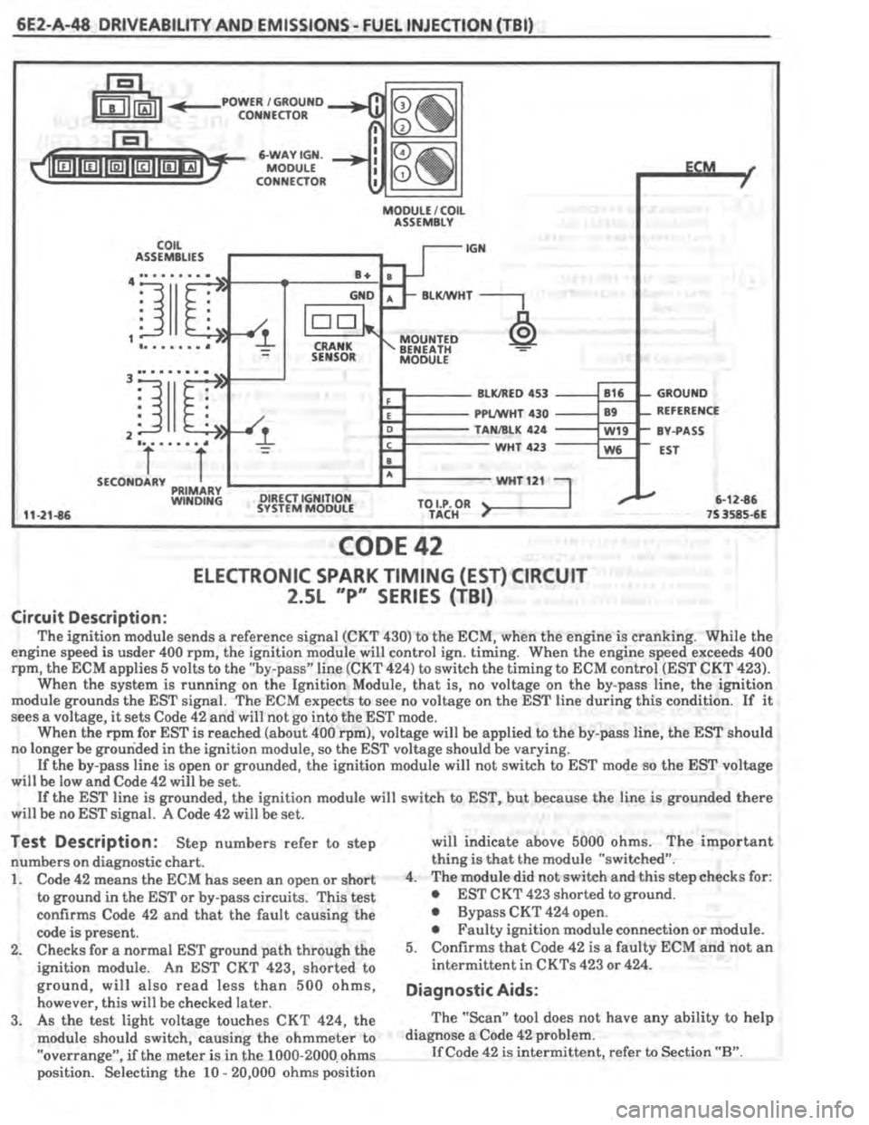 PONTIAC FIERO 1987 Service Repair Manual PONTIAC FIERO 1987 Service Repair Manual