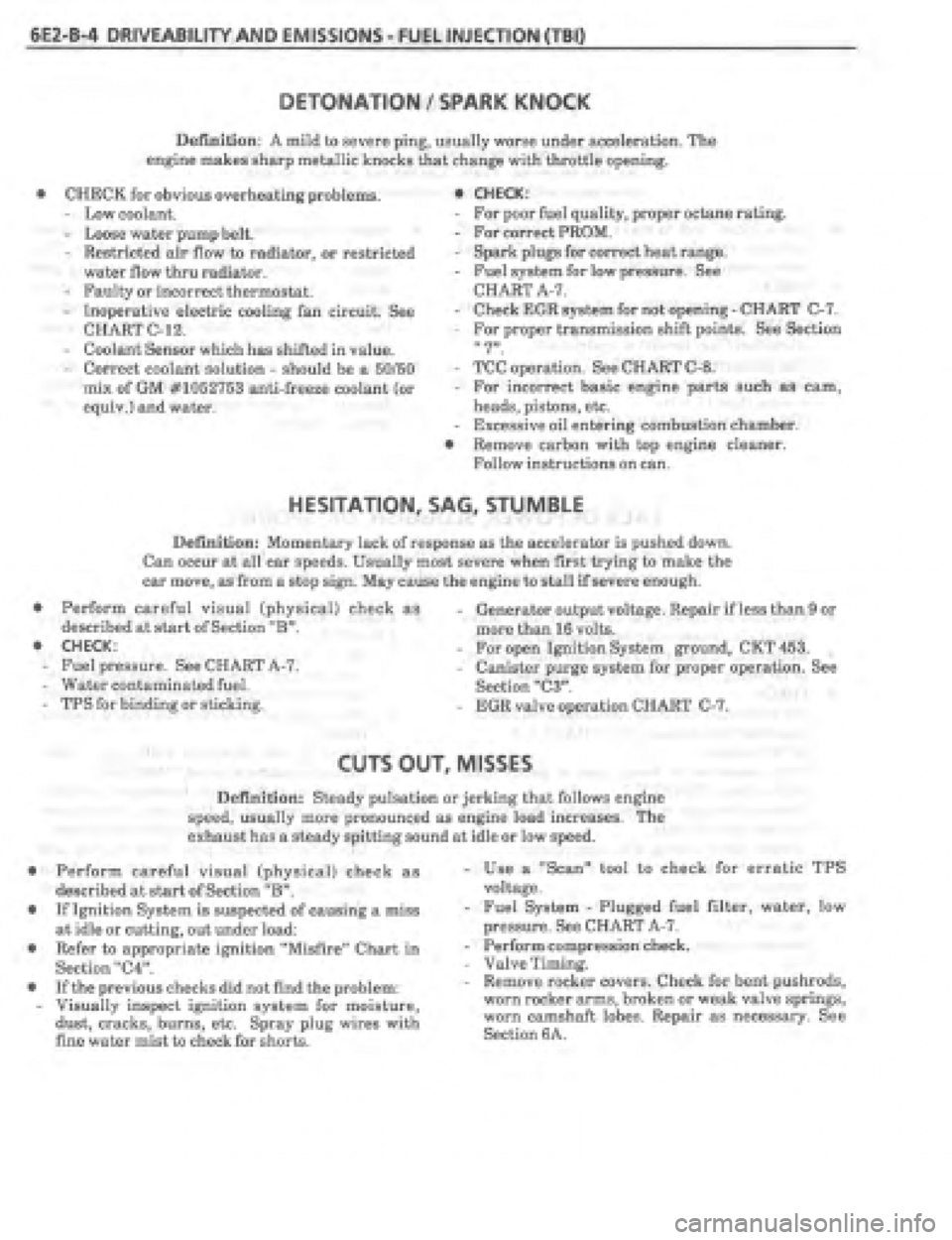 PONTIAC FIERO 1987 Service Repair Manual PONTIAC FIERO 1987 Service Repair Manual