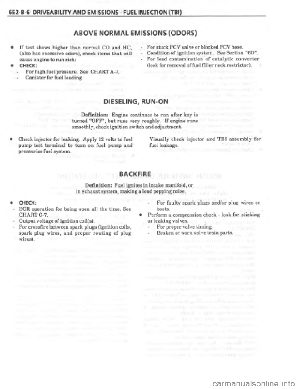 PONTIAC FIERO 1987 Service Repair Manual PONTIAC FIERO 1987 Service Repair Manual
