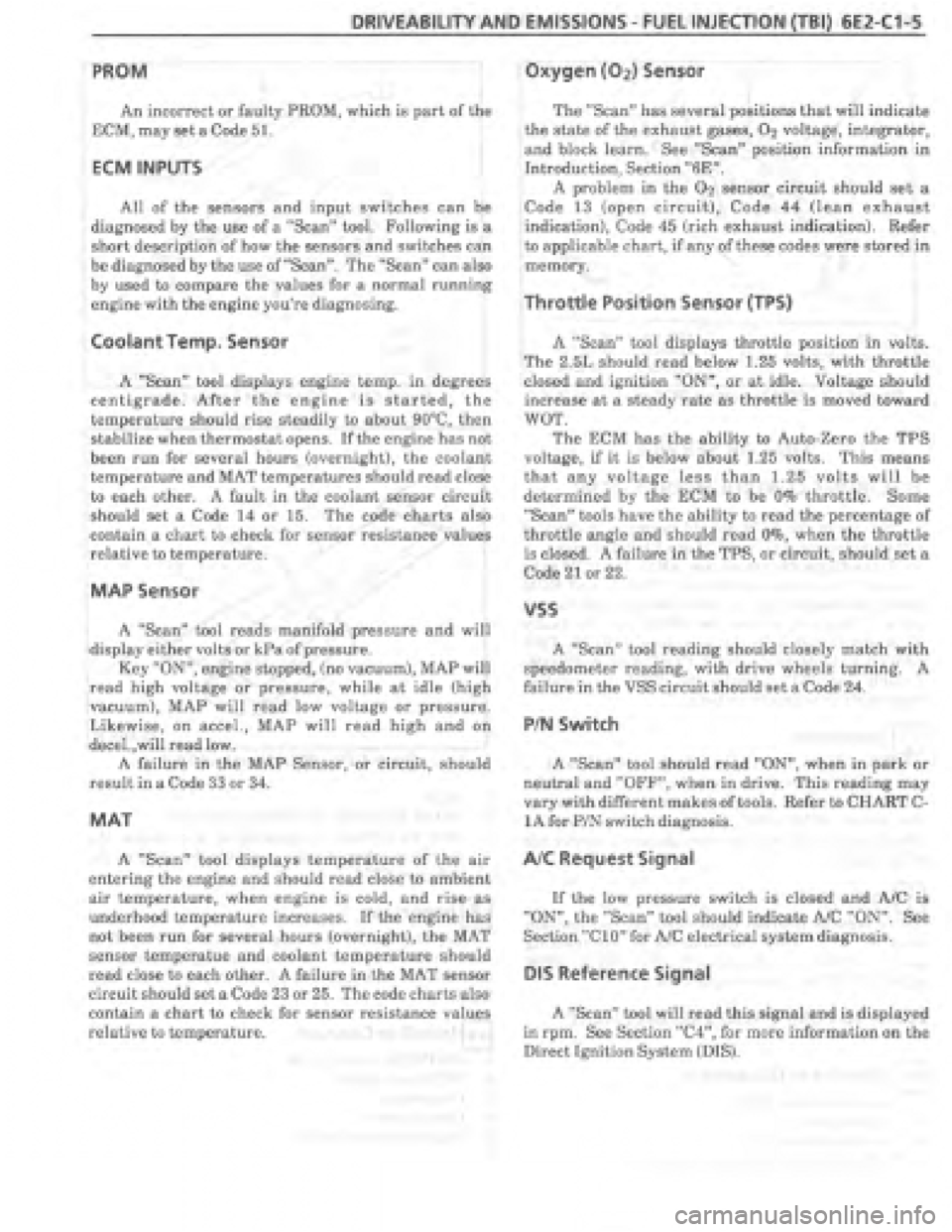 PONTIAC FIERO 1987 Service Repair Manual PONTIAC FIERO 1987 Service Repair Manual