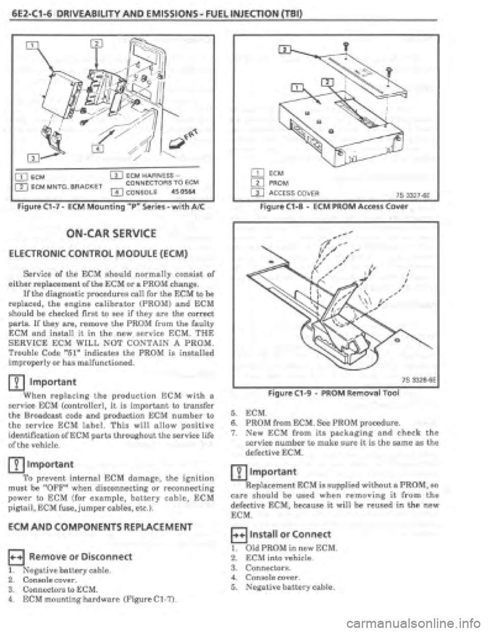 PONTIAC FIERO 1987 Service Repair Manual PONTIAC FIERO 1987 Service Repair Manual
