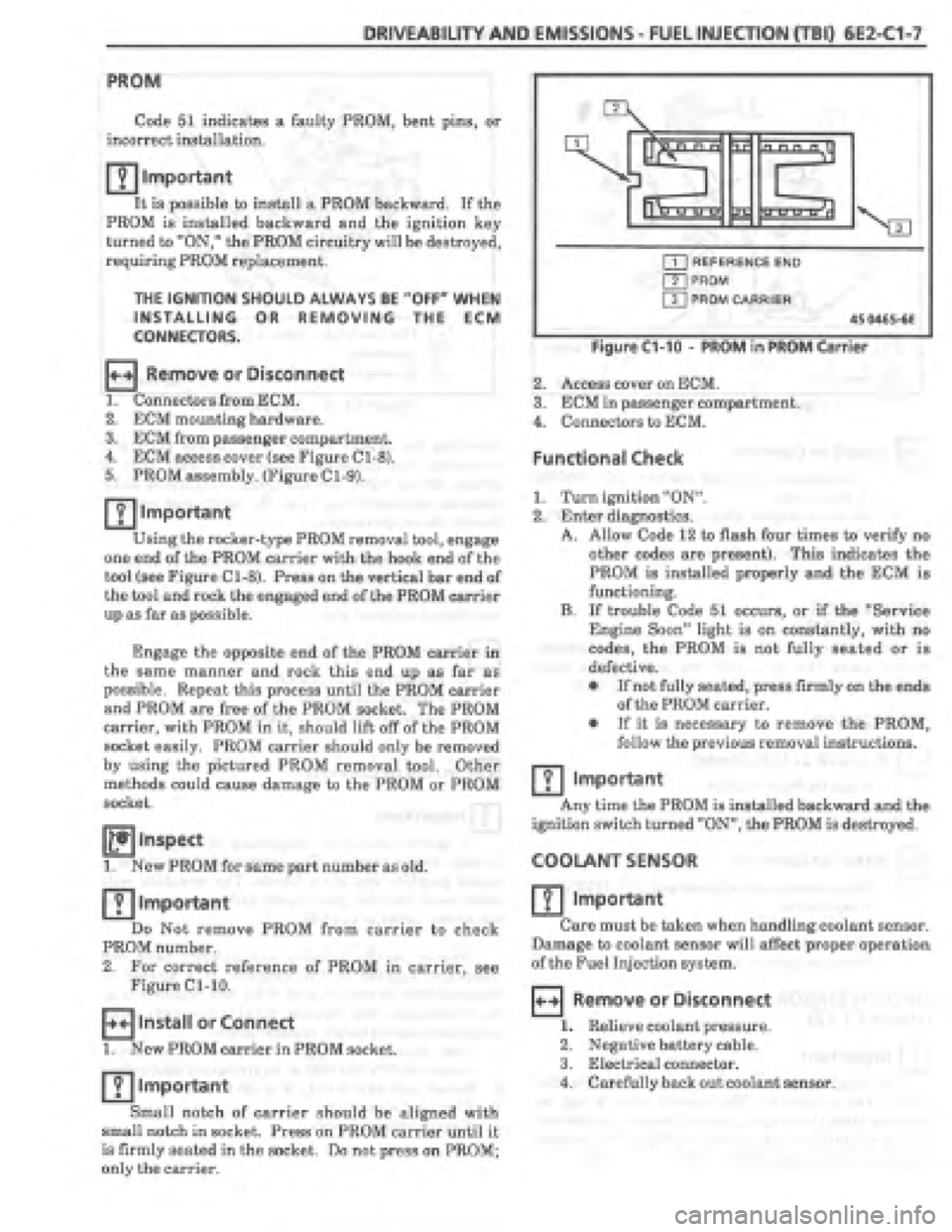 PONTIAC FIERO 1987 Service Repair Manual PONTIAC FIERO 1987 Service Repair Manual