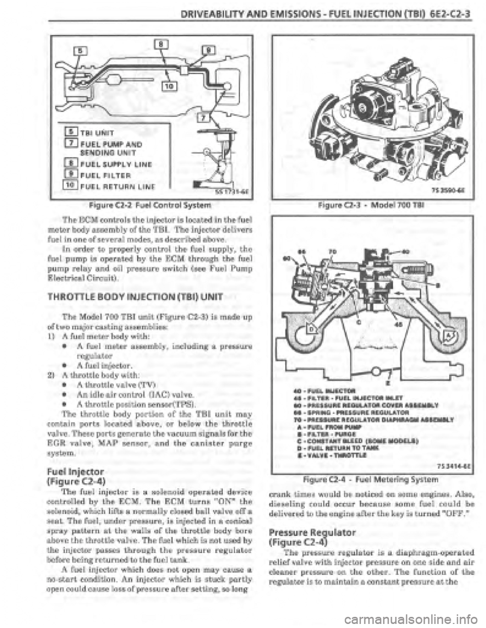 PONTIAC FIERO 1987  Service Repair Manual 