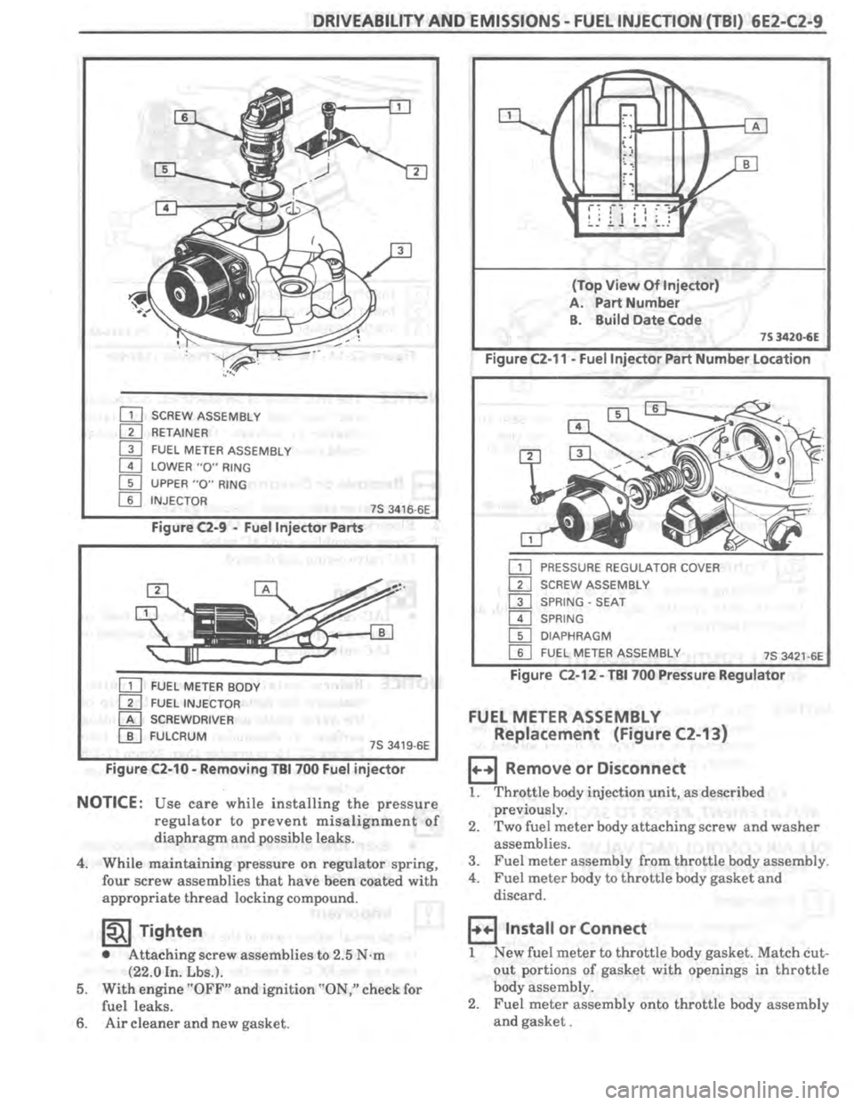 PONTIAC FIERO 1987  Service Repair Manual 