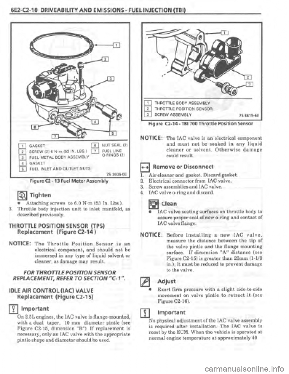 PONTIAC FIERO 1987  Service Repair Manual 
