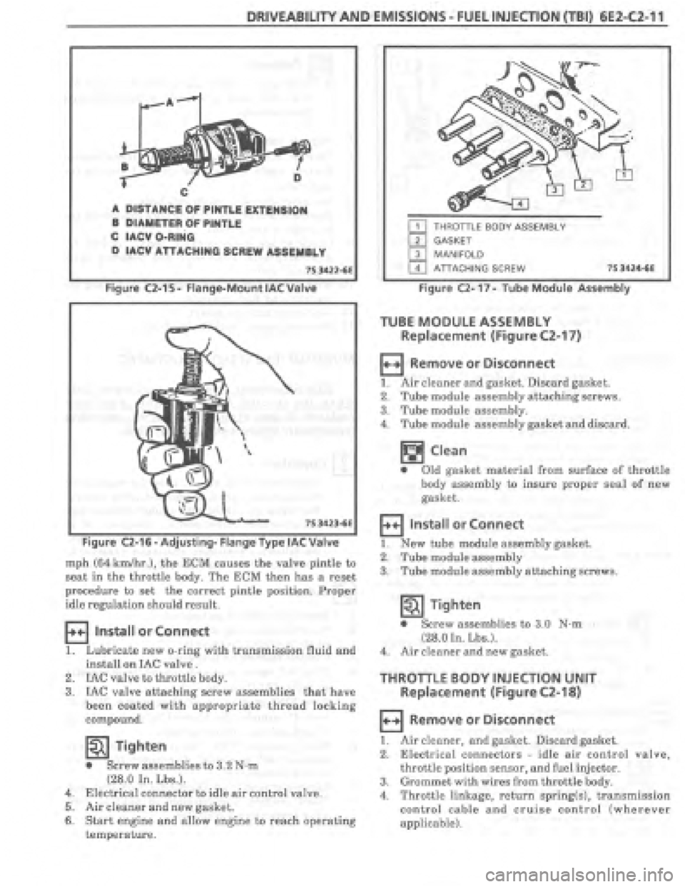 PONTIAC FIERO 1987  Service Repair Manual 
