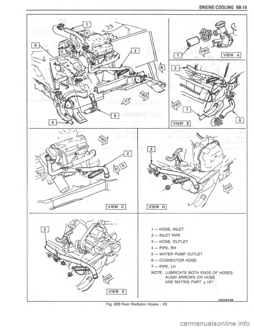 PONTIAC FIERO 1987  Service Repair Manual 