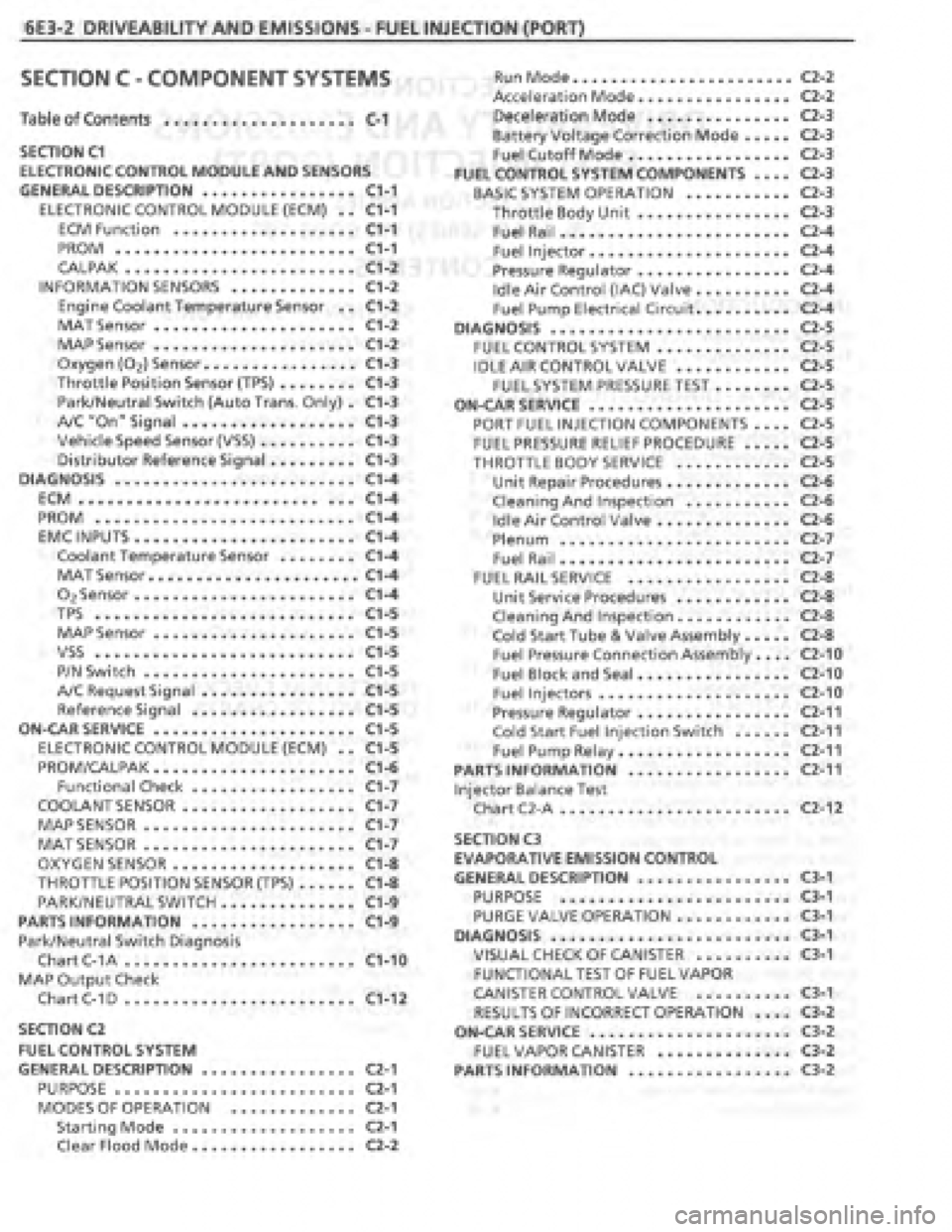 PONTIAC FIERO 1987 Service Repair Manual PONTIAC FIERO 1987 Service Repair Manual