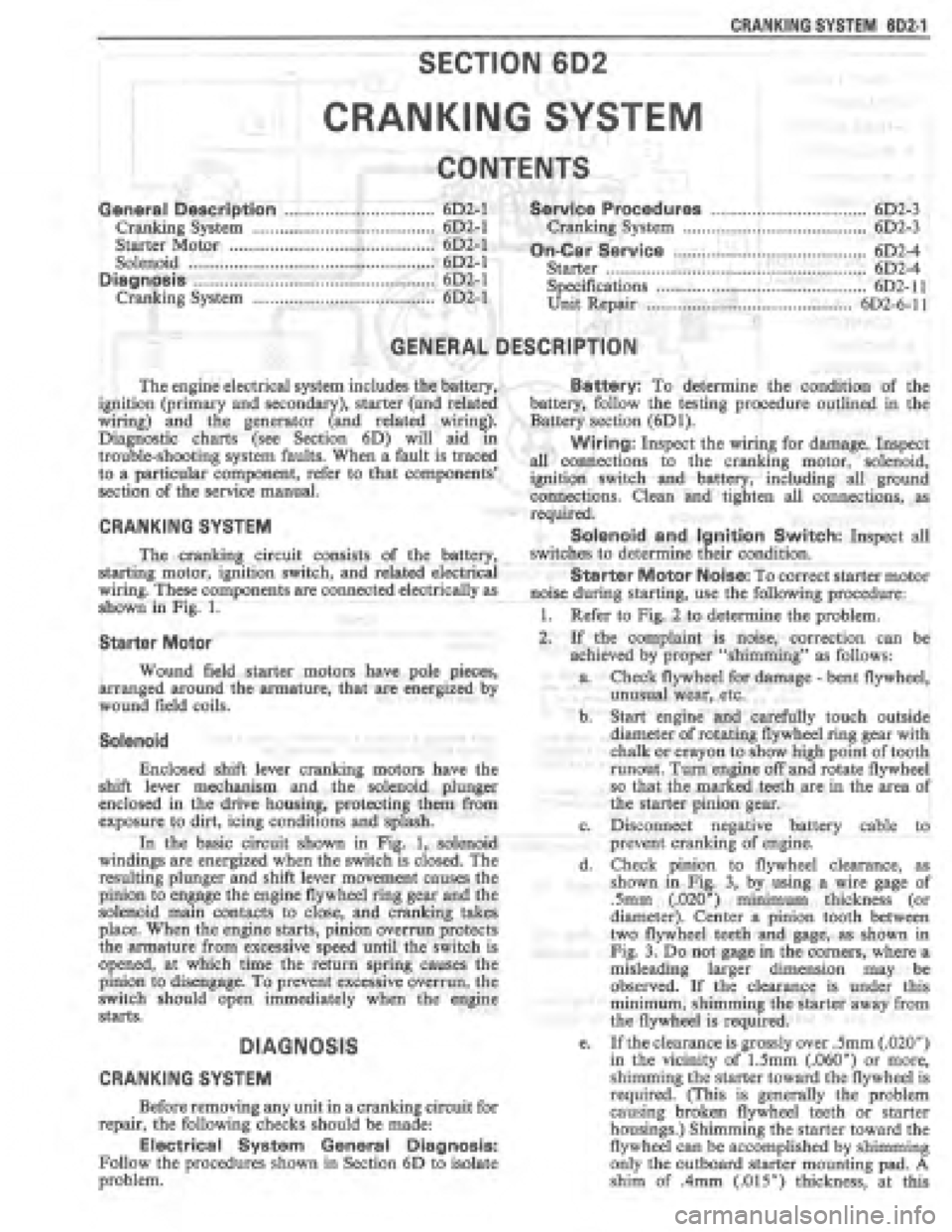 PONTIAC FIERO 1987 Service Owners Manual PONTIAC FIERO 1987 Service Owners Manual