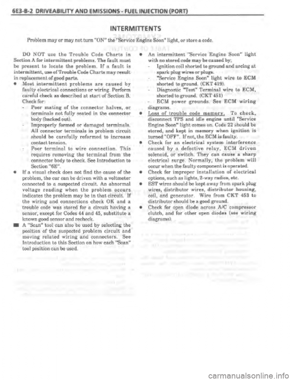 PONTIAC FIERO 1987 Service Repair Manual PONTIAC FIERO 1987 Service Repair Manual
