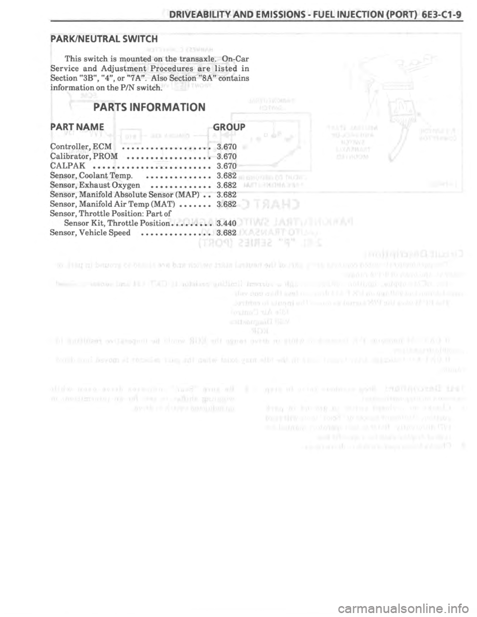 PONTIAC FIERO 1987 Service Repair Manual PONTIAC FIERO 1987 Service Repair Manual