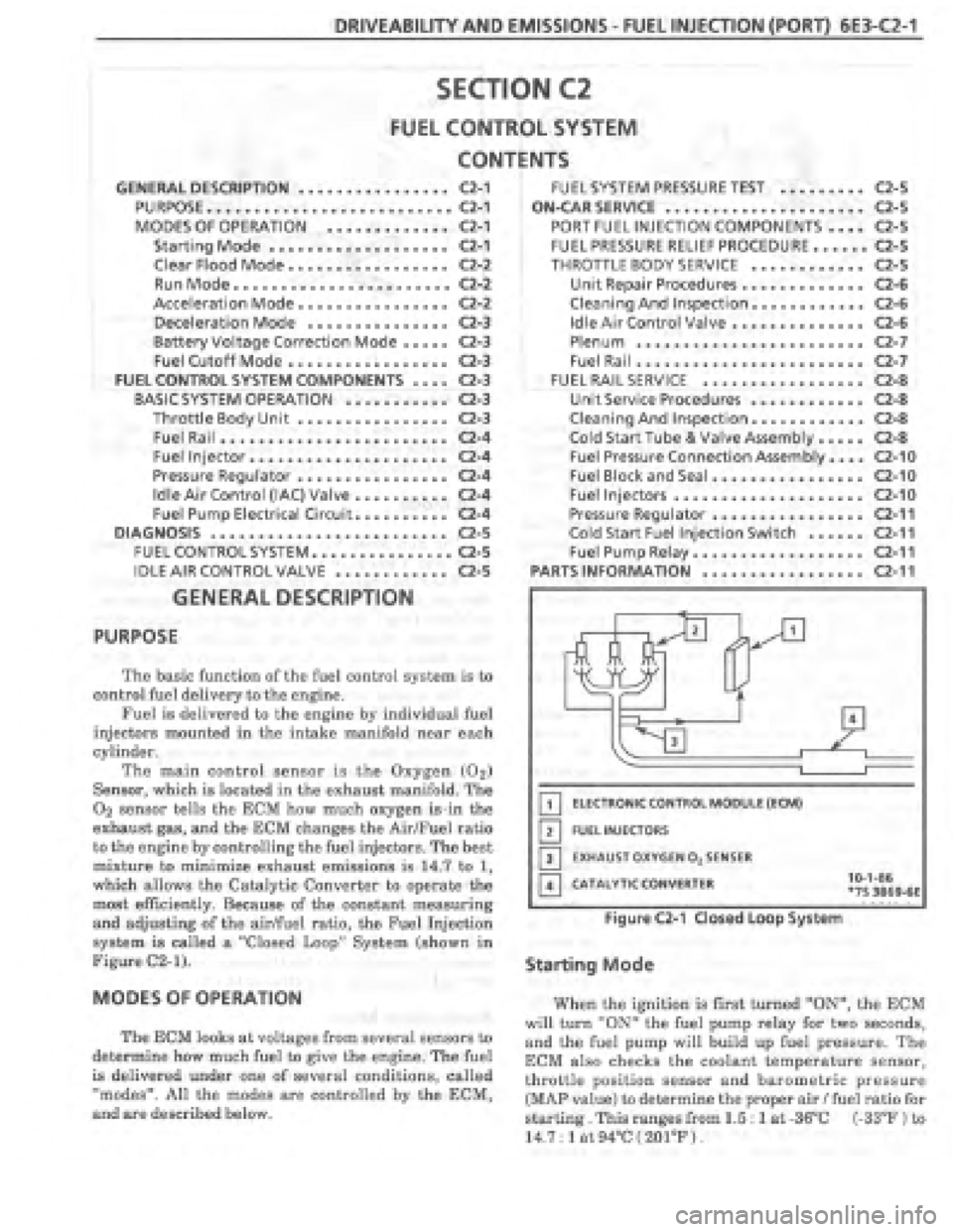 PONTIAC FIERO 1987 Service Repair Manual PONTIAC FIERO 1987 Service Repair Manual