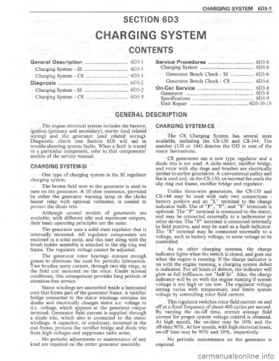 PONTIAC FIERO 1987 Service Owners Guide PONTIAC FIERO 1987 Service Owners Guide
