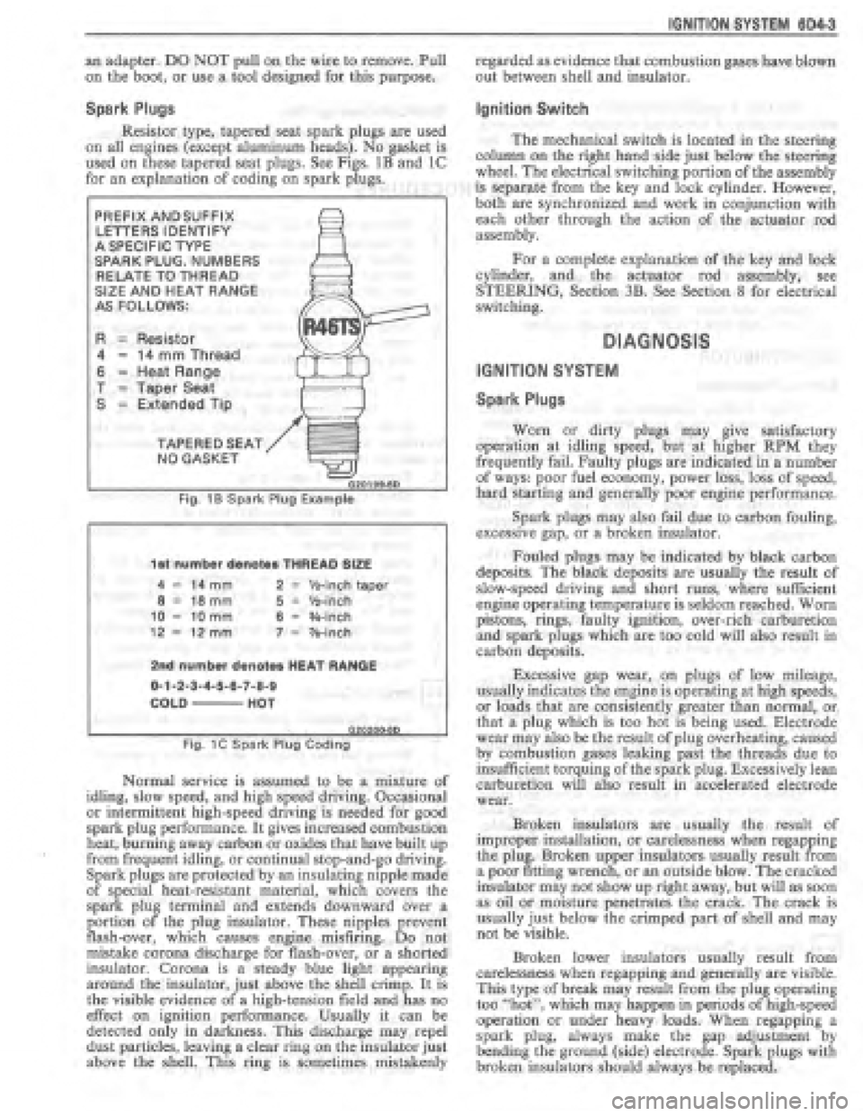 PONTIAC FIERO 1987  Service Workshop Manual 