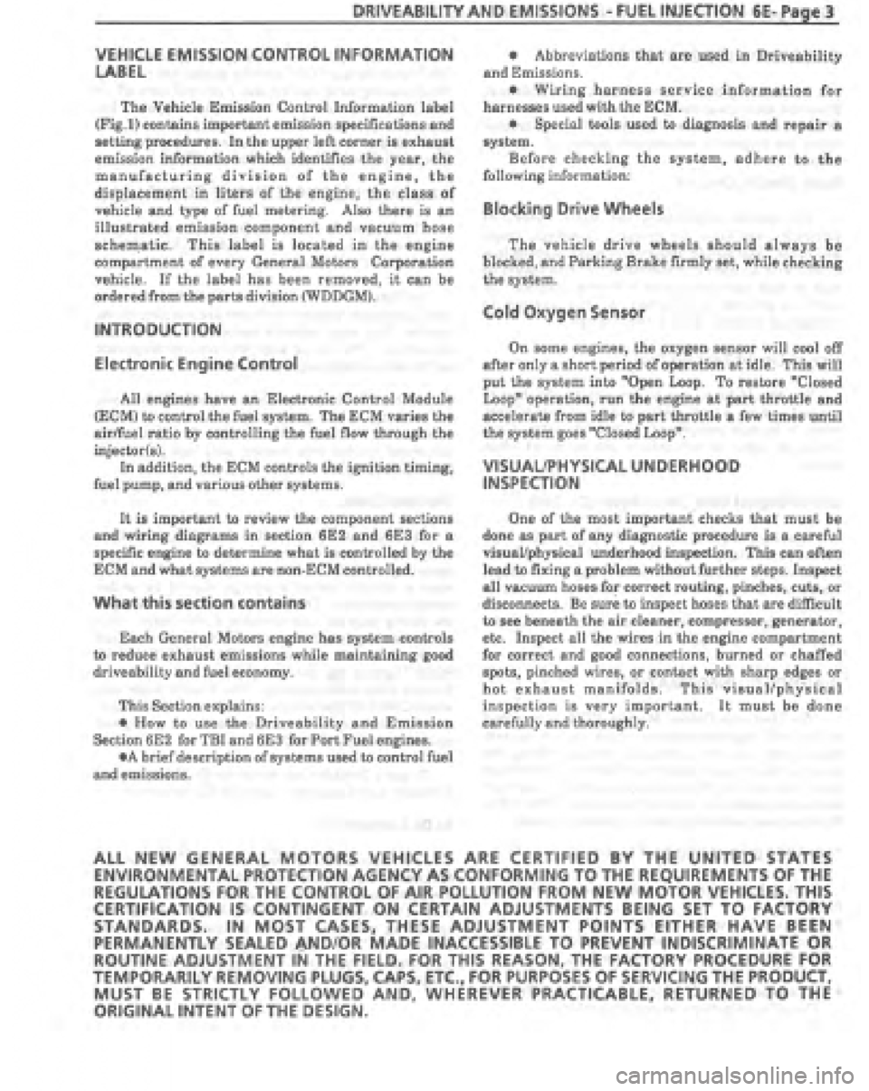 PONTIAC FIERO 1987  Service Manual PDF 
