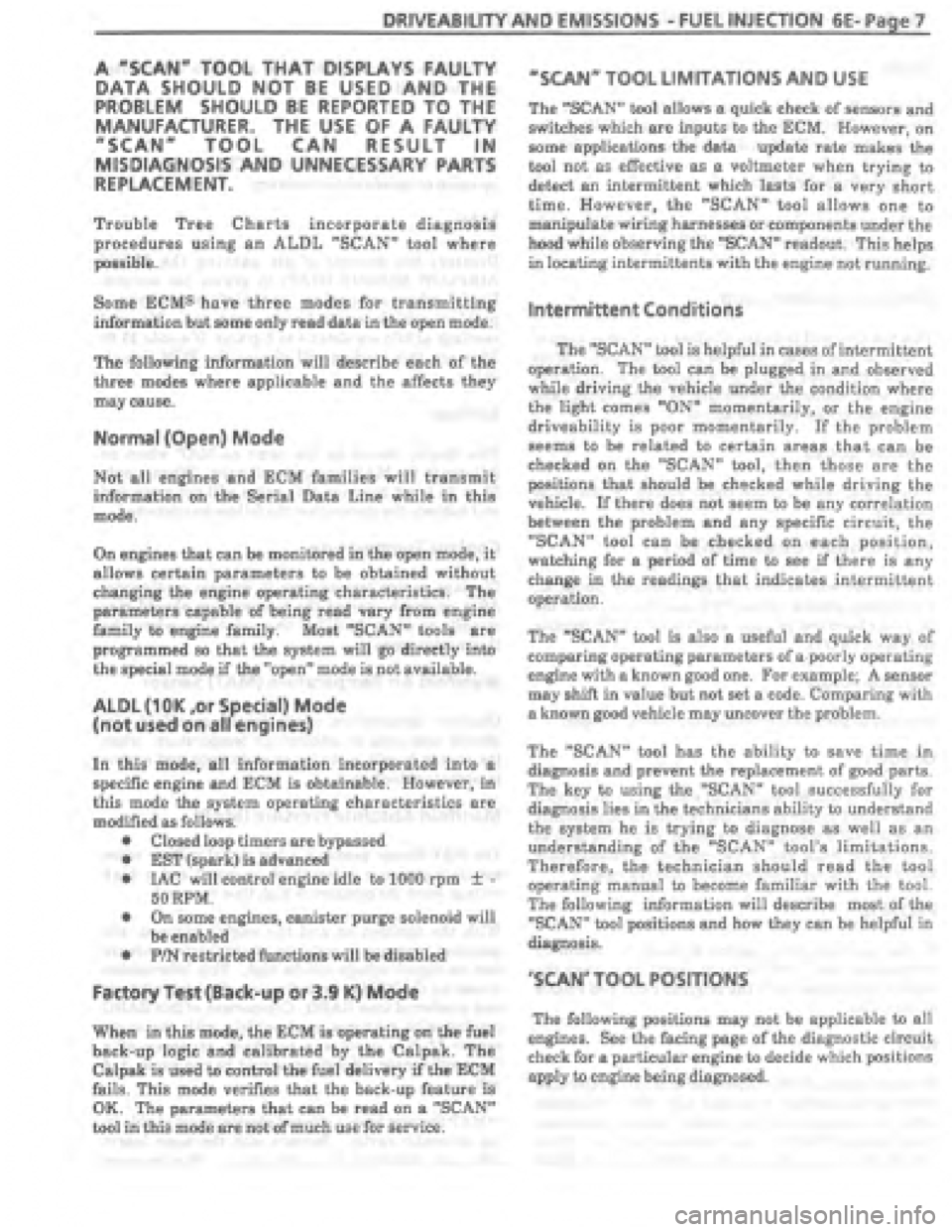 PONTIAC FIERO 1987 Service Manual PDF PONTIAC FIERO 1987 Service Manual PDF