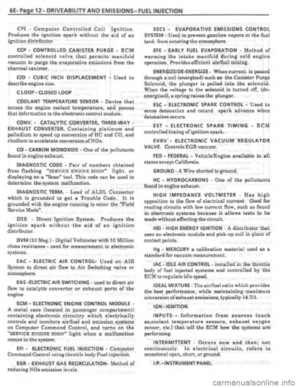 PONTIAC FIERO 1987 Service Manual PDF PONTIAC FIERO 1987 Service Manual PDF