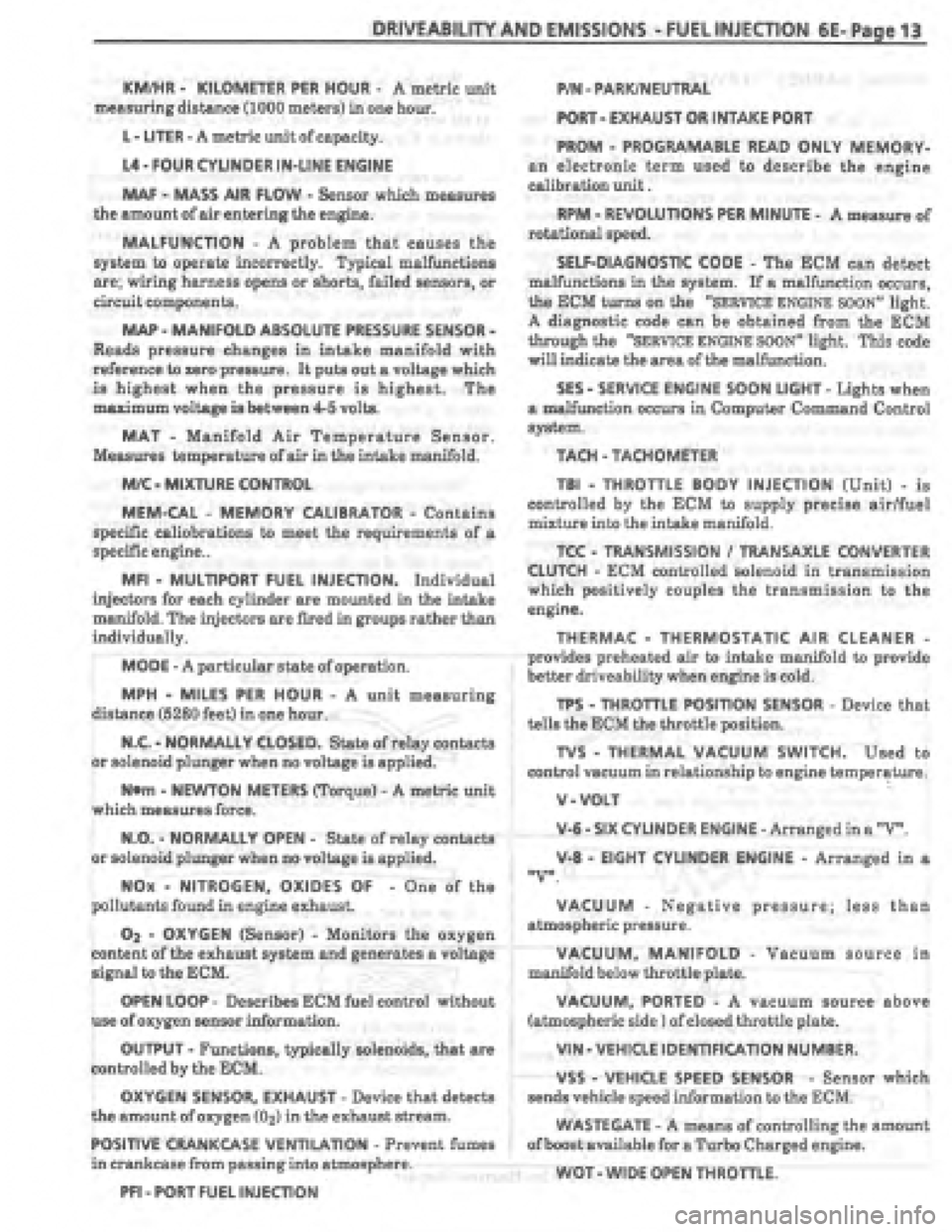 PONTIAC FIERO 1987 Service Manual PDF PONTIAC FIERO 1987 Service Manual PDF