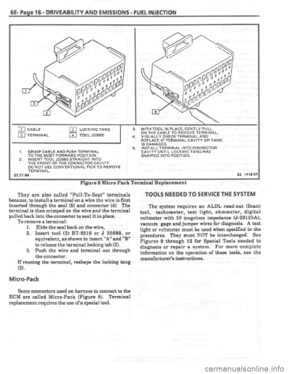PONTIAC FIERO 1987 Service Manual PDF PONTIAC FIERO 1987 Service Manual PDF