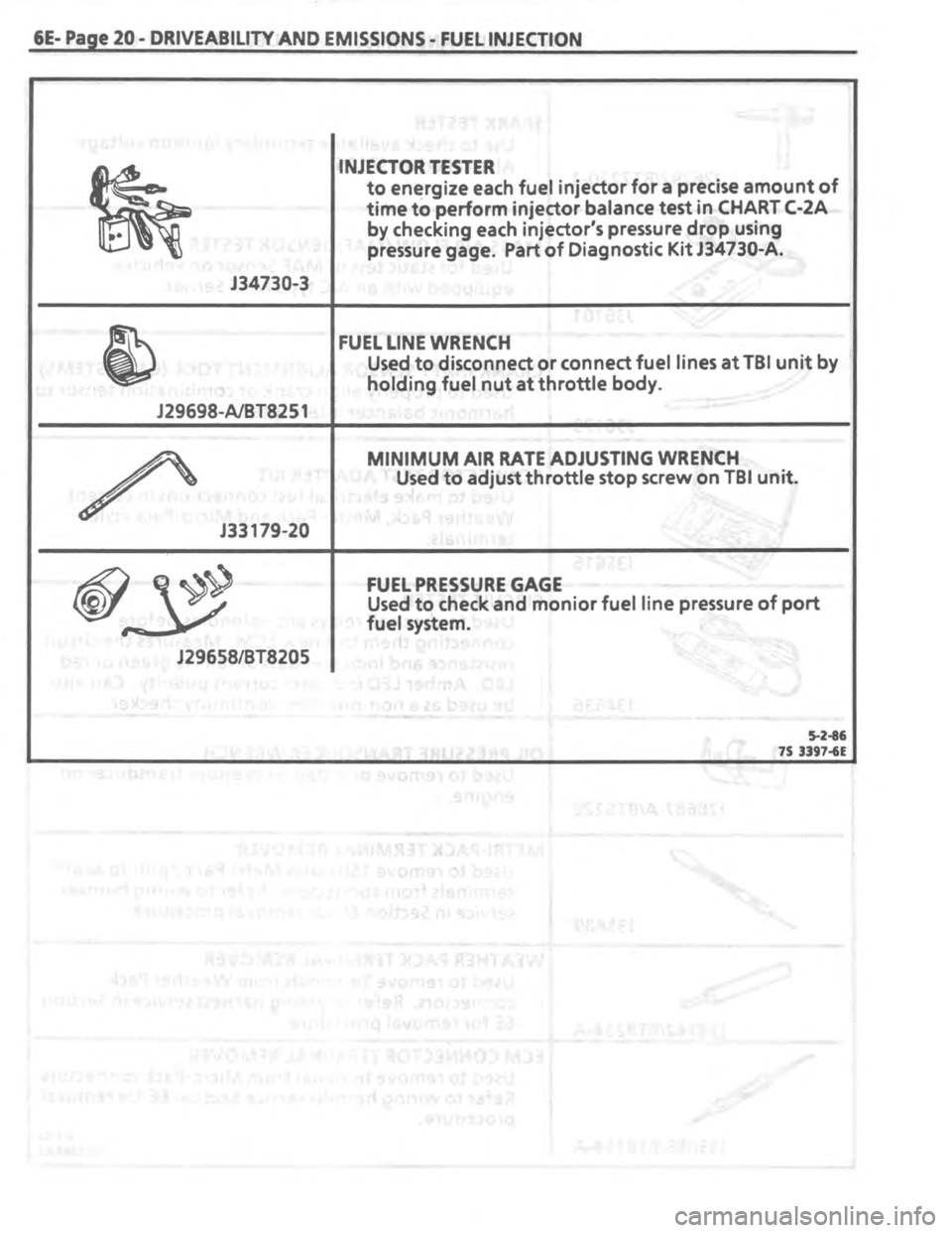PONTIAC FIERO 1987  Service Manual Online 