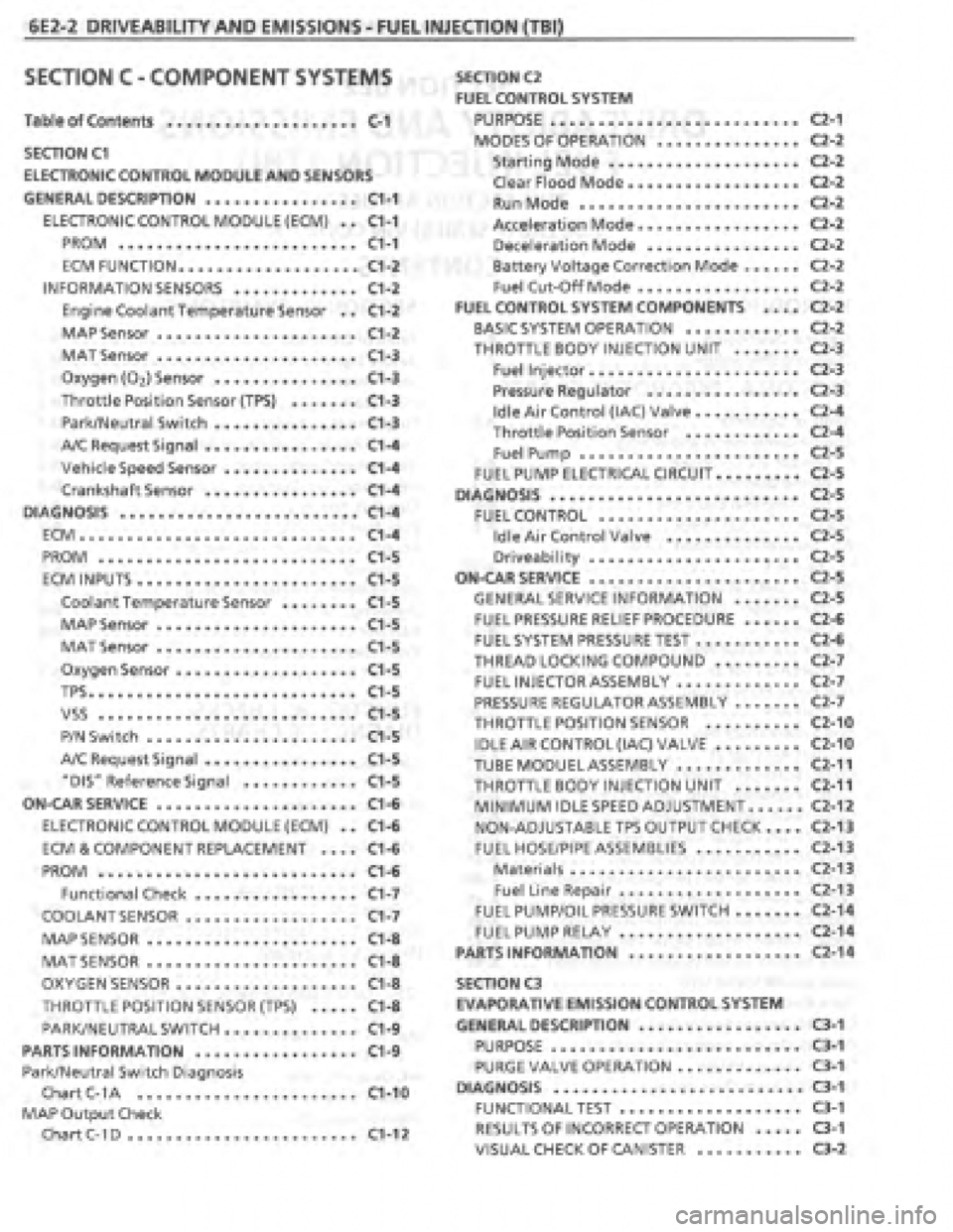 PONTIAC FIERO 1987  Service Manual Online 