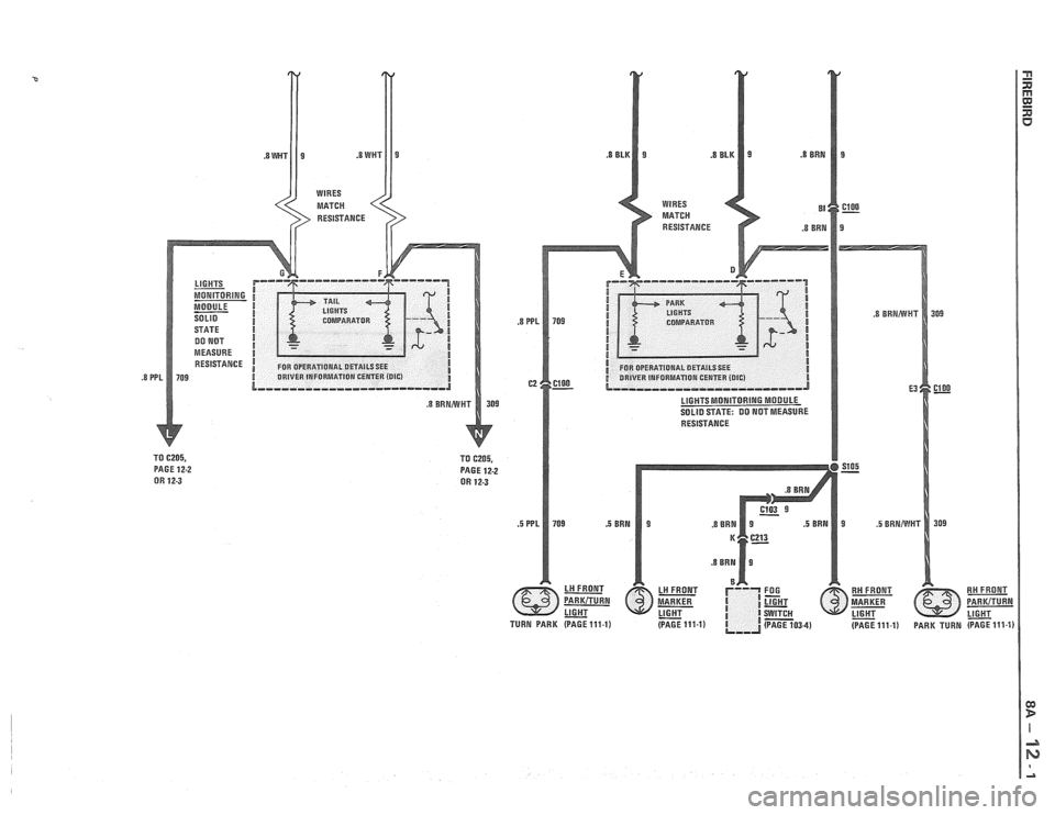 PONTIAC FIERO 1988 Service Repair Manual
TO C205, PAGE 12-2 OR 12-3 PONTIAC FIERO 1988 Service Repair Manual
TO C205, PAGE 12-2 OR 12-3