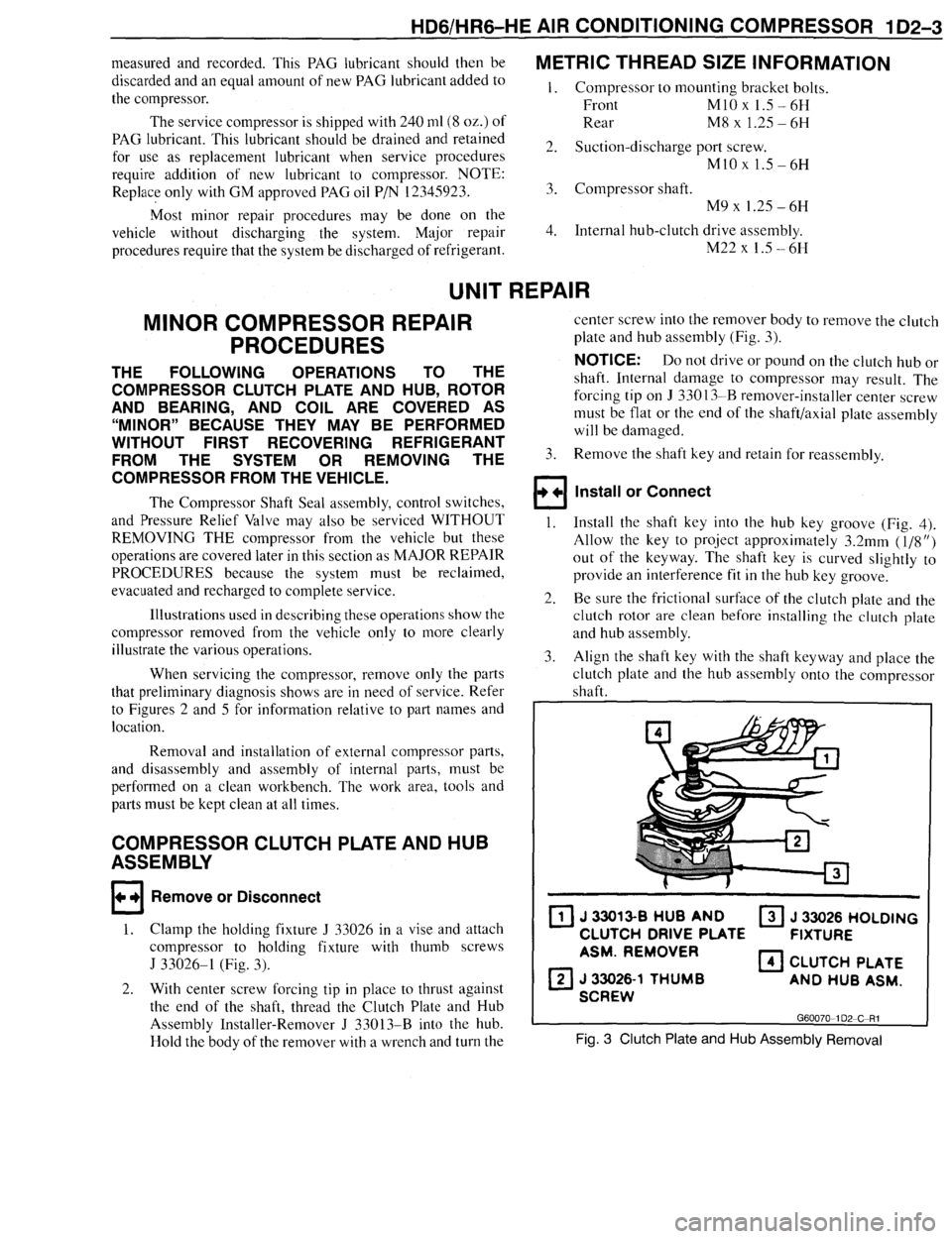 PONTIAC FIREBIRD 1993  Service Repair Manual 
