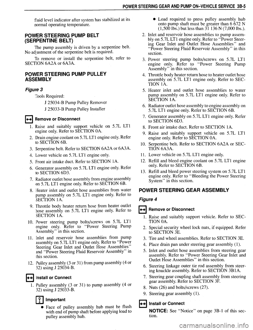 PONTIAC FIREBIRD 1993  Service Repair Manual 