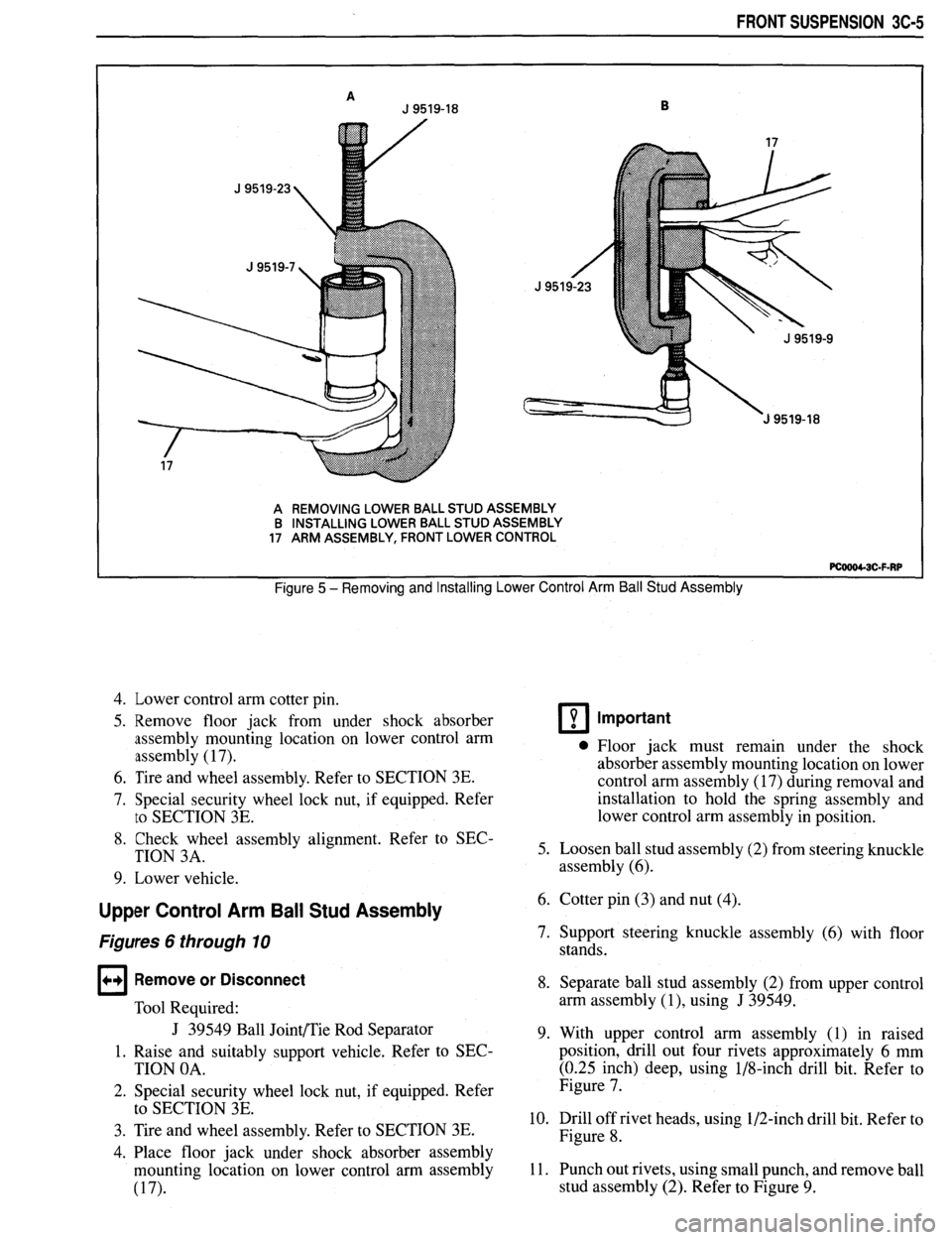 PONTIAC FIREBIRD 1993  Service Repair Manual 