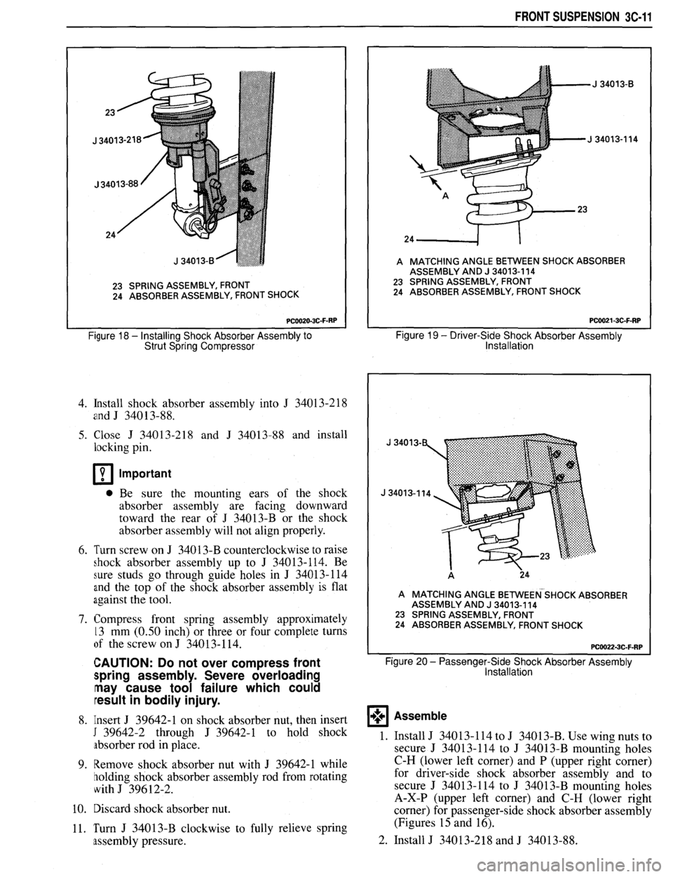 PONTIAC FIREBIRD 1993  Service Repair Manual 