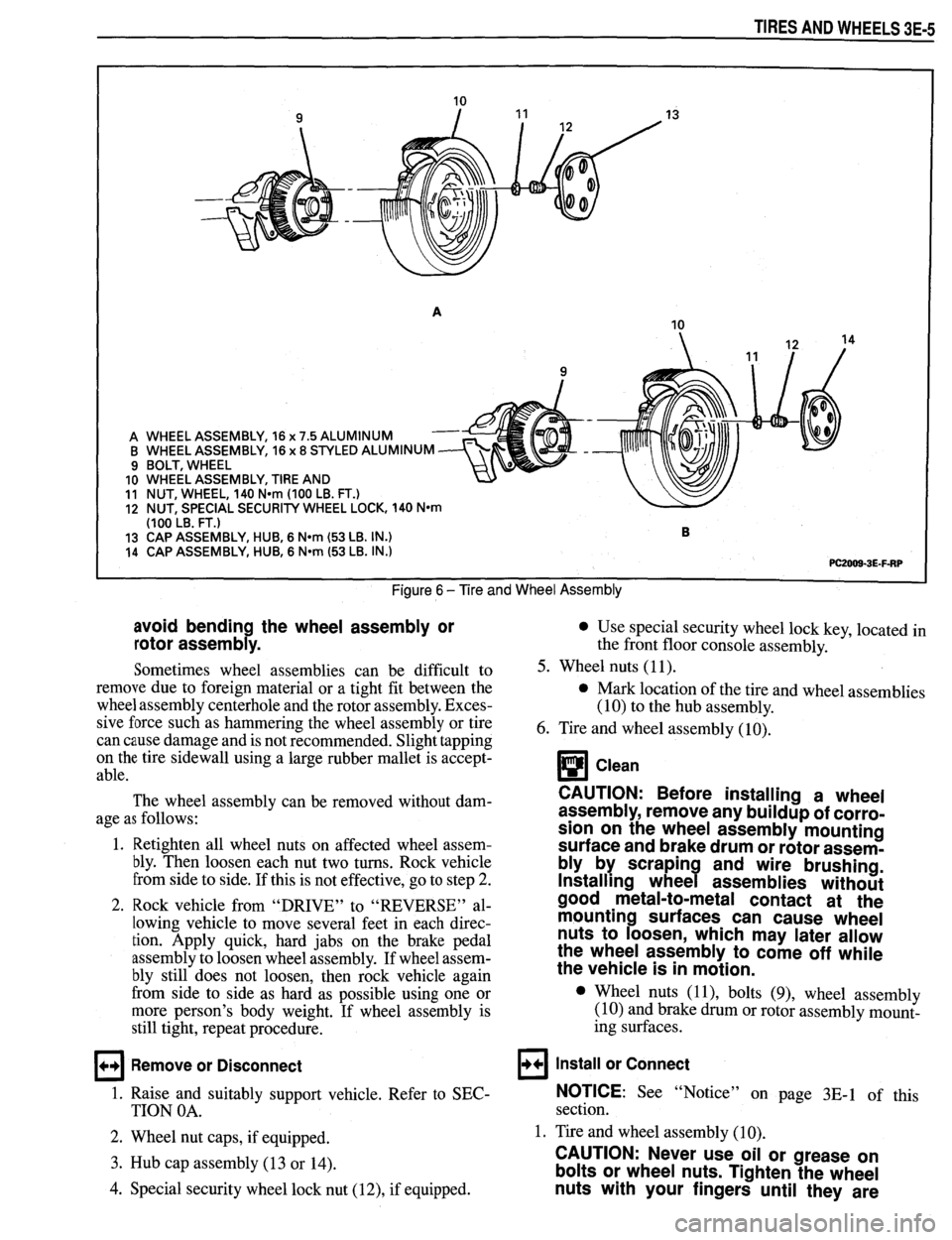 PONTIAC FIREBIRD 1993  Service Repair Manual 