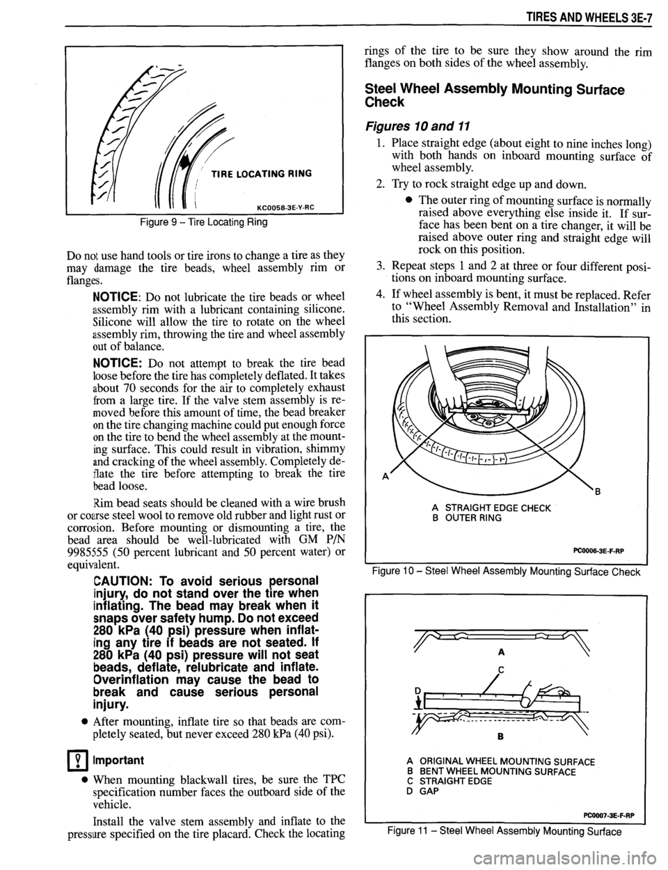 PONTIAC FIREBIRD 1993  Service Repair Manual 