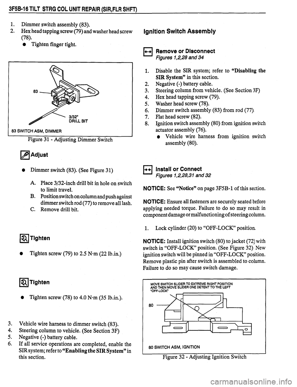 PONTIAC FIREBIRD 1993 Service Repair Manual PONTIAC FIREBIRD 1993 Service Repair Manual